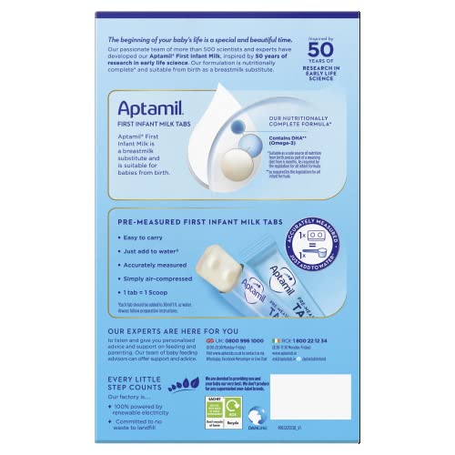 Aptamil Pre-Measured Tabs 1 From Birth First Infant Milk — Health Pharm