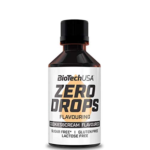 BioTechUSA Zero Drops, Cookies & Cream - 50 ml.