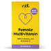 Vitl Vilt Female Multivitamins with B vitamins iron and vitamin D