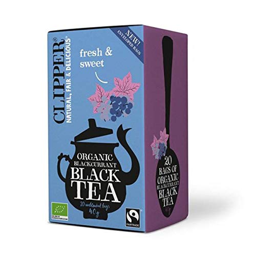 Clipper Blackcurrant Black Tea 40g | 20 Bags