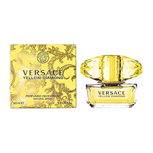 Versace Yellow Diamond Perfumed Deodorant 50ml Glass Bottle