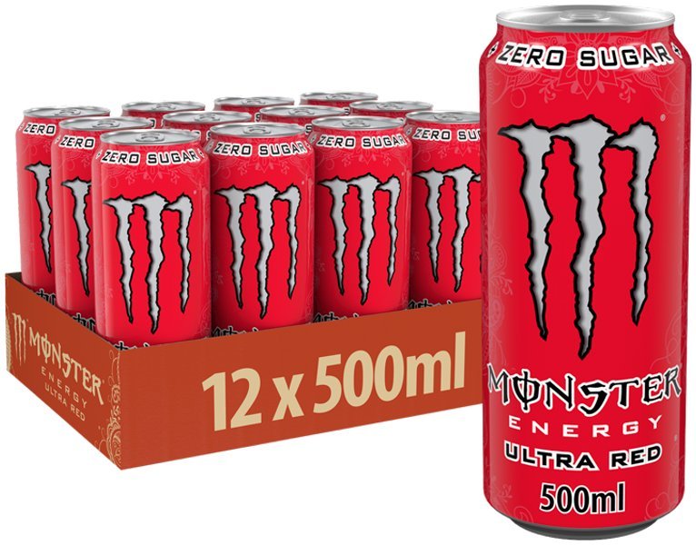 Monster Energy Ultra Cans 12 x 500ml