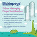 Bickiepegs Finger Toothbrush & Gum Massager  