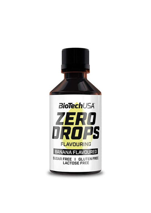 BioTechUSA Zero Drops, Cheesecake - 50 ml.