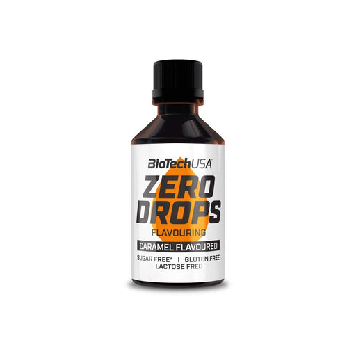 BioTechUSA Zero Drops, Caramel - 50 ml.