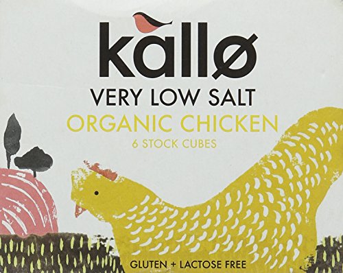 Kallo Foods Organic Chicken Very Low Salt Stock Cube 6x11g