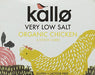 Kallo Foods Organic Chicken Very Low Salt Stock Cube 6x11g