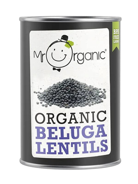 Mr Organic Organic Beluga Lentils 400 g