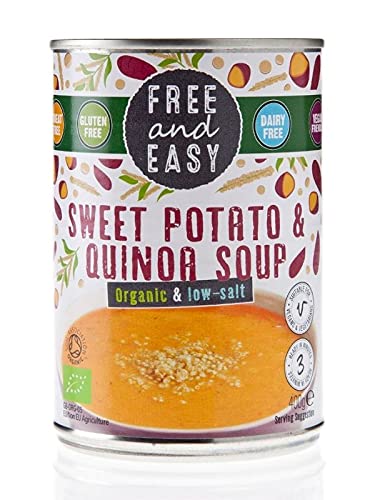 Free and Easy Organic Sweet Potato and Quinoa Soup (400g)