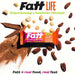 Fatt (aka Fattbar) Keto Nut Bars (Apple & Cinnamon 5-Pack) | New Name - Same Keto Bars | 2g Carbs | Super Fats Natural Keto Snacks | Low Carb High Fibre Low Sugar Sweetener Free Vegan