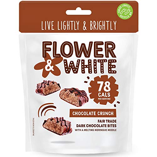 Flower&White Meringue Bites 75g Chocolate Crunch 