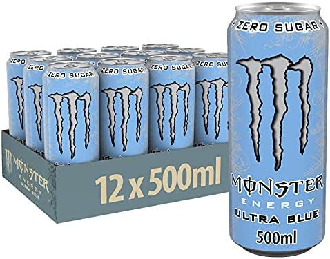 Monster Energy Ultra Cans 12 x 500ml