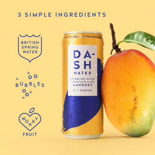 Dash Water Sparkling Mango 330ml x 12