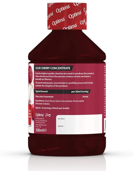 Optima Health & Nutrition Sour Cherry Juice 500ml