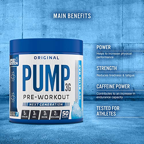 Applied Nutrition Pump 3G 375g Icy Blue Raz