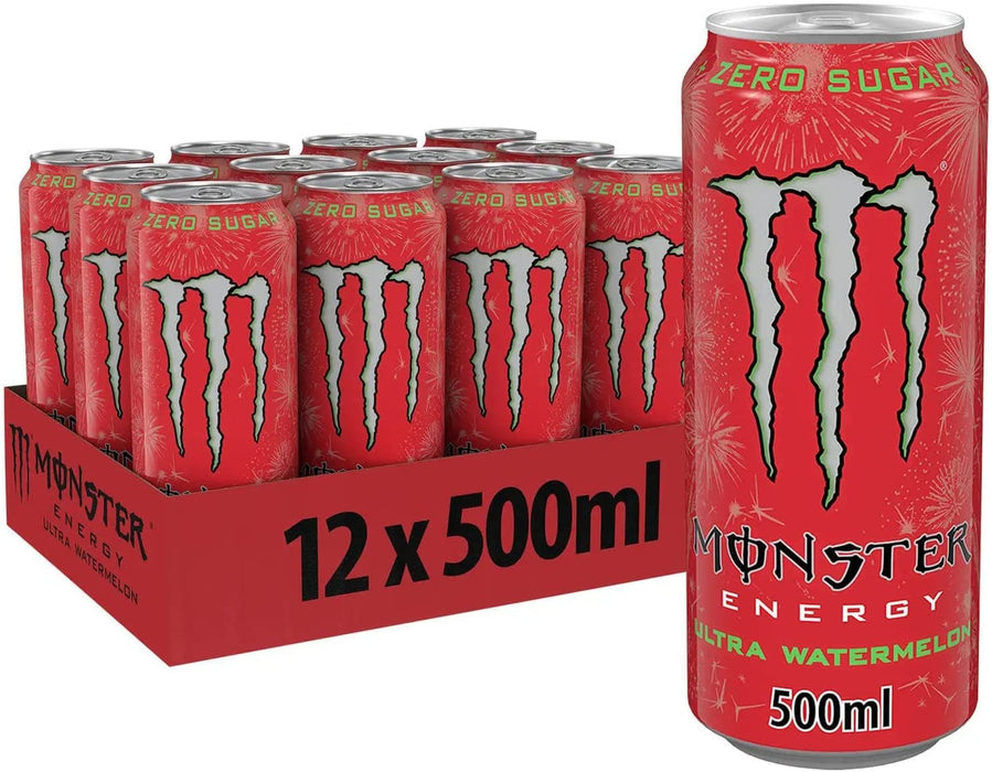 Monster Energy Ultra Cans 12 x 500ml