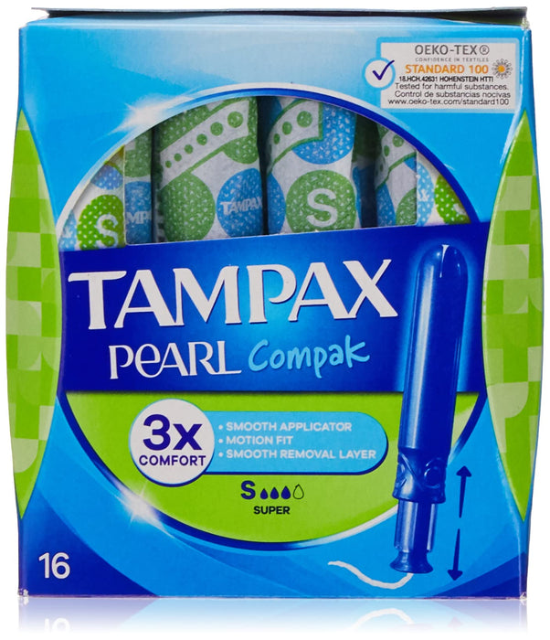 Tampax Tampax Compak Pearl Super 16 