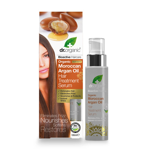 Dr Organic Moroccan Argan Oil Hair Serum 100ml