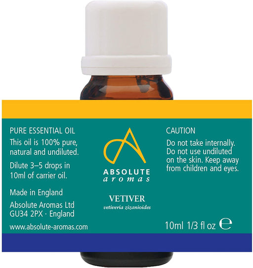 Absolute Aromas Vetiver Oil 10ml