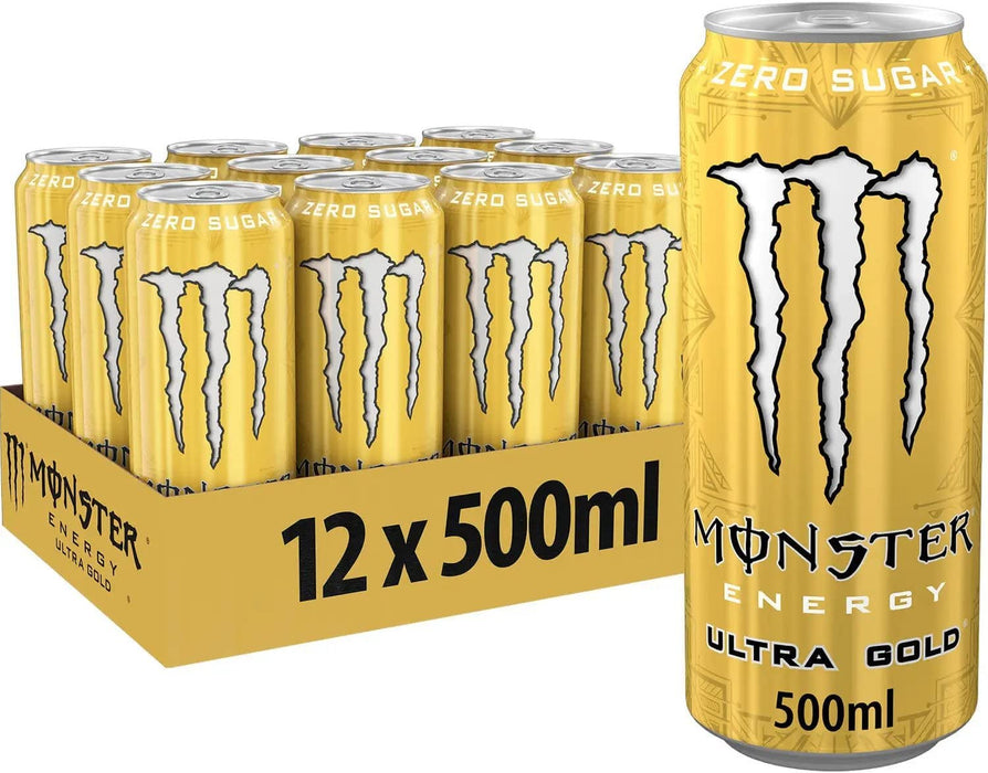 Monster Energy Ultra Cans 12 x 500ml