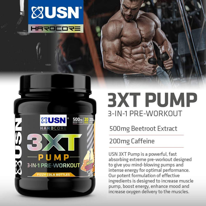 USN 3XT PUMP 400g Cherry