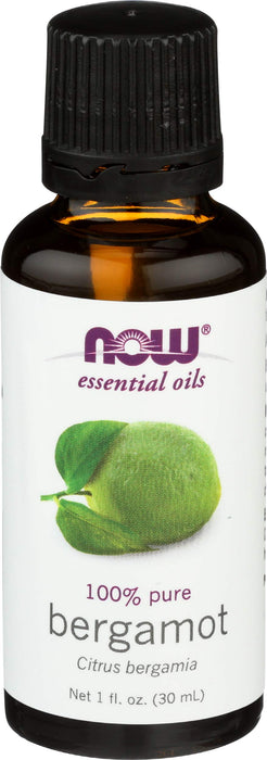 NOW Foods Essential Oil, Bergamot Oil - 30 ml.