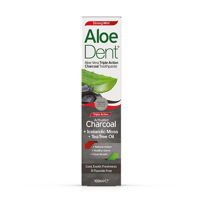 Aloe Dent Charcoal Toothpaste 100ml