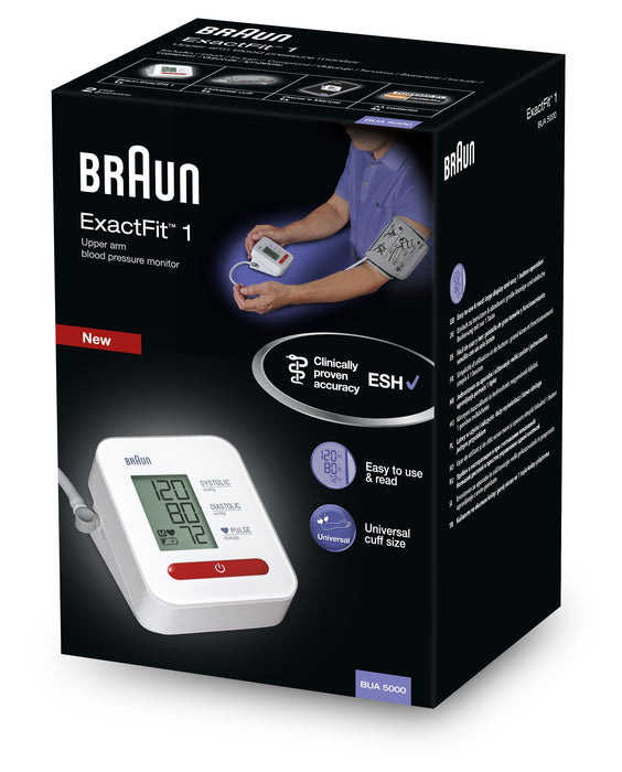 Best Price on Braun BUA5000 Exact Fit One Automatic Upper Arm Blood Pressure Monitor