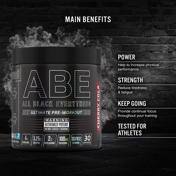 Applied Nutrition ABE (All Black Everything) Ultimate Preworkout 315g