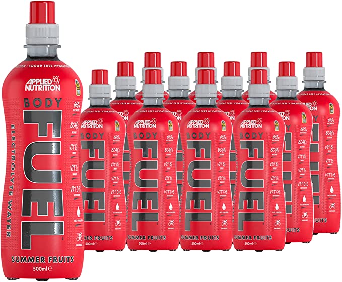 Applied Nutrition Body Fuel Electrolyte Water 12x500ml Summer Fruits