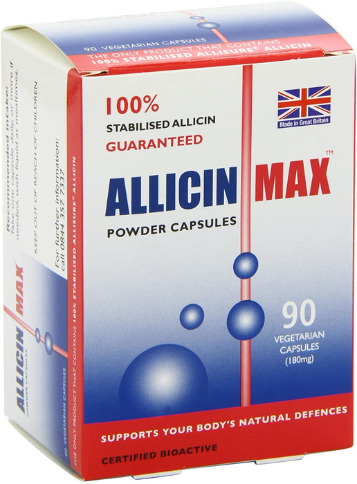 Allicinmax SGK 100% Pure Capsules - Pack of 90