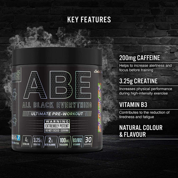 Applied Nutrition ABE (All Black Everything) Ultimate Preworkout 315g