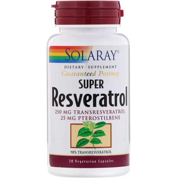 Solaray Resveratrol Plus 30 Capsule