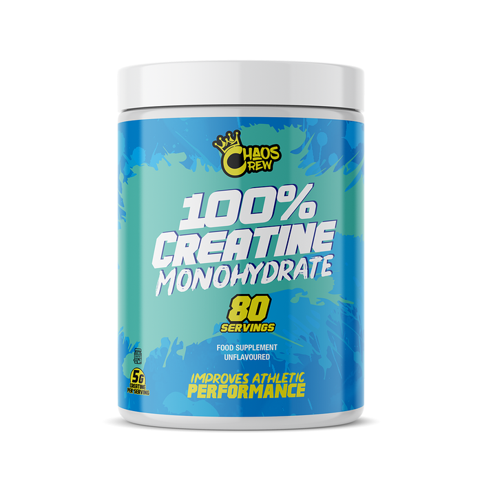 Chaos Crew 100% Creatine Monohydrate Unflavoured 400g