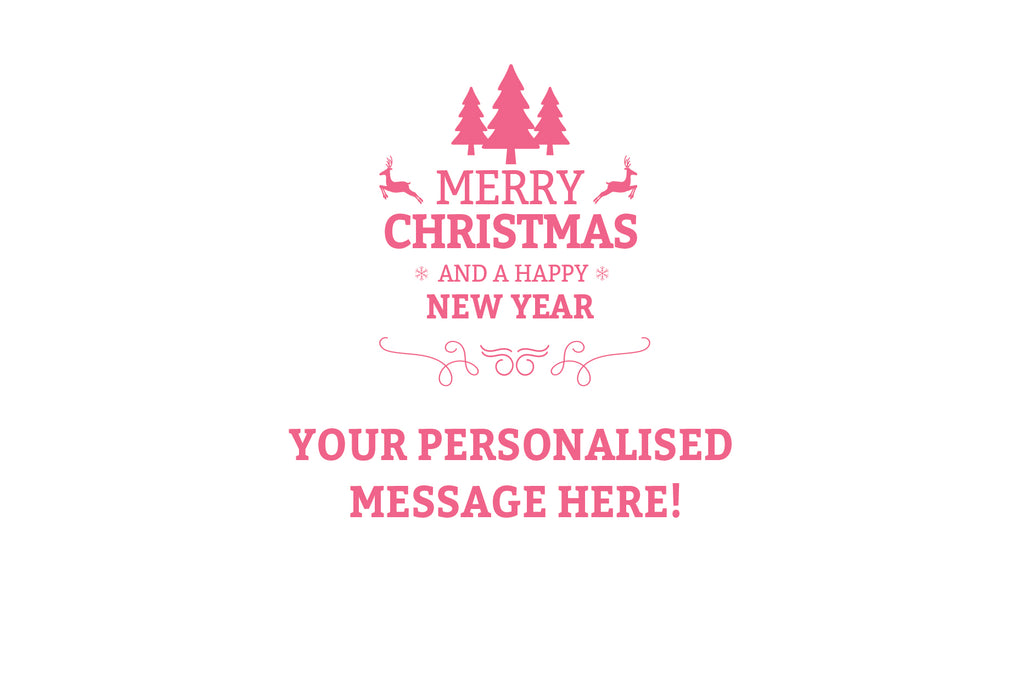 Health Pharm Personalised Printed Christmas Insert