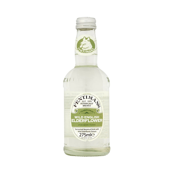 Fentimans Botanically Brewed Gently Sparkling Elderflower Drink 750ml