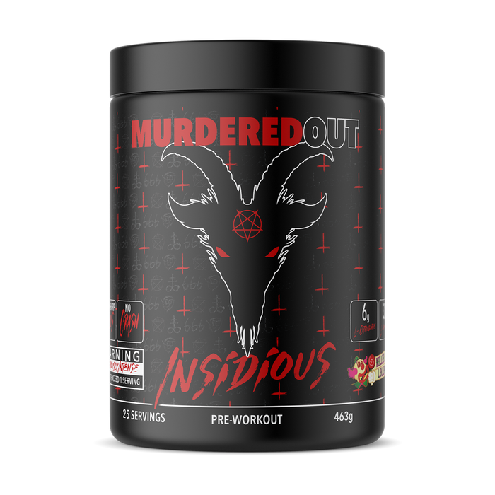 Murdered Out Insidious Pre-Workout 463g