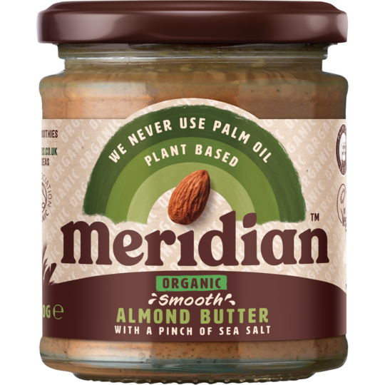 Meridian Organic Almond Butter with a Pinch of Salt 170g