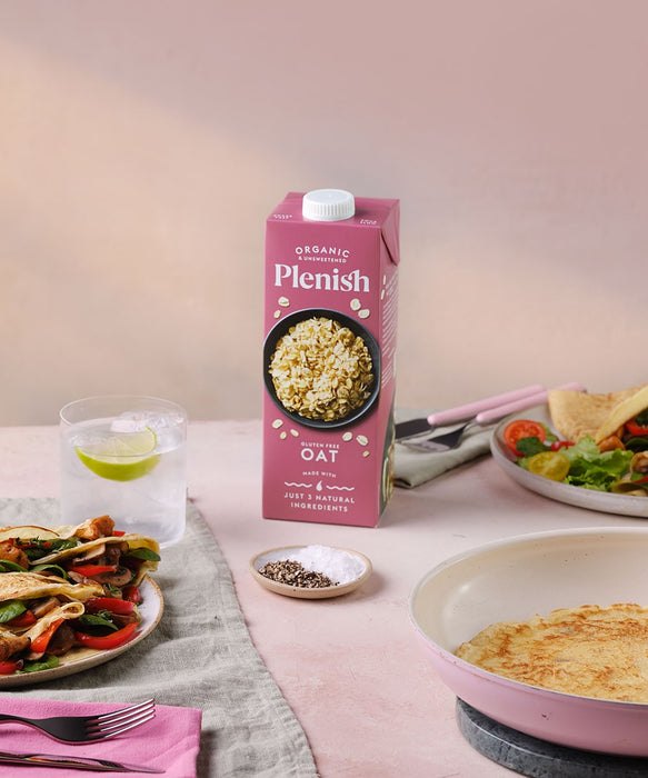 Plenish Organic Oat Milk 1L