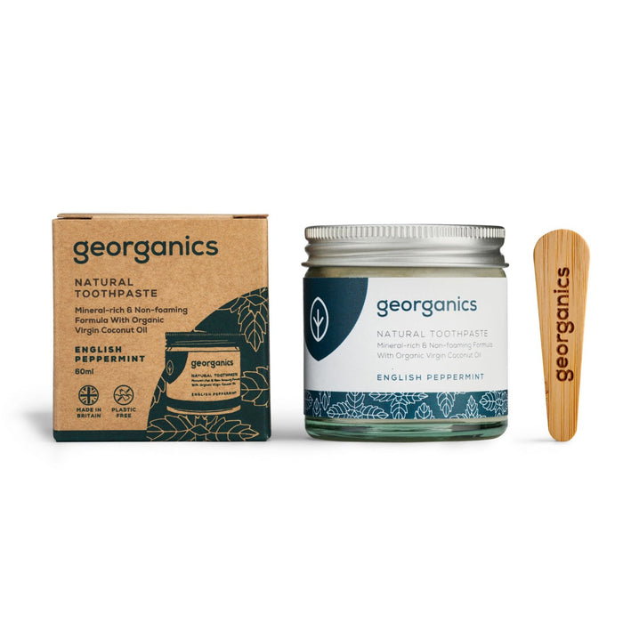 Georganics Natural Toothpaste English Peppermint