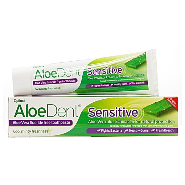 Aloe Dent AloeDent Sensitive Aloe Vera + Echinacea Toothpaste WITH FLUORIDE