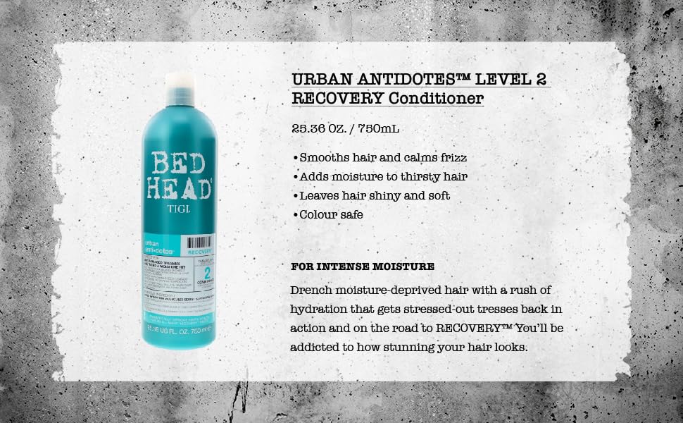 TIGI Bed Head Urban Antidotes Recovery Shampoo 750ml