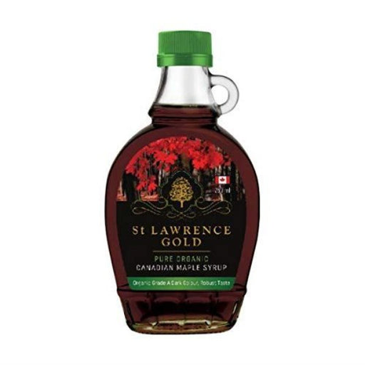 St Lawrence Gold Org Grade A Dark Colour Robust Taste Maple 250ml