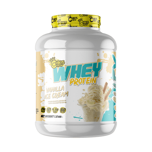 Chaos Crew Whey Protein 1.8kg Vanilla Ice Cream