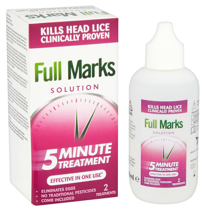 Full Marks Solution 5 Minute Treatment 100ml