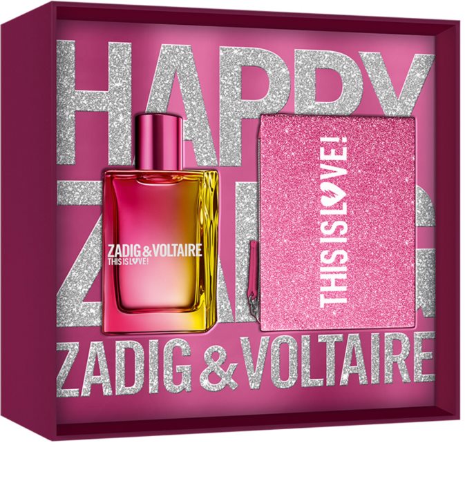 Zadig & Voltaire This Is Love! for Her Gift Set 50ml EDP + Pouch