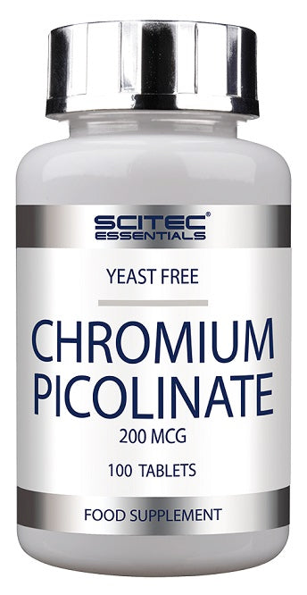 SciTec Chromium Picolinate, 200mcg - 100 tablets