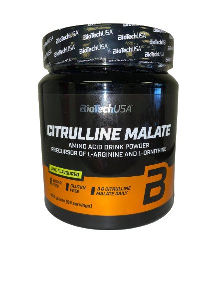 BioTechUSA Citrulline Malate, Lime - 300g