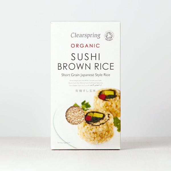 Clearspring Organic Sushi Brown Rice 500g