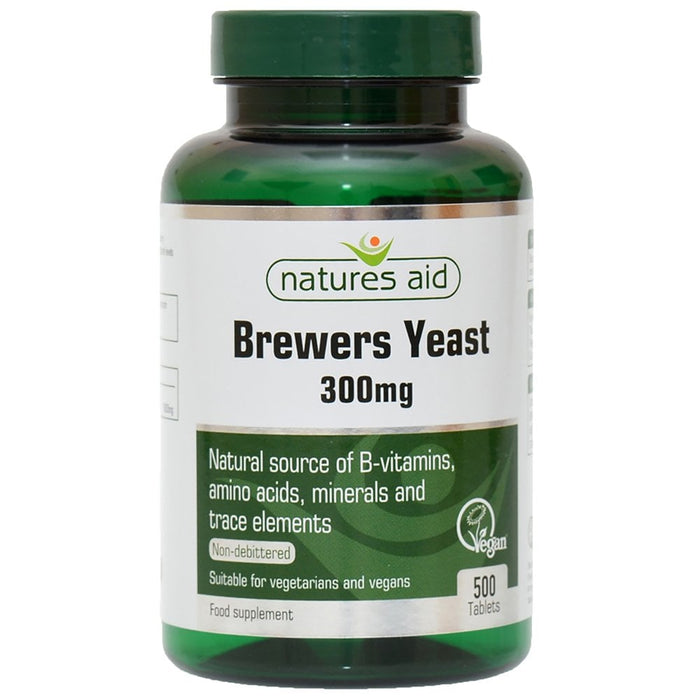 Natures Aid Brewers Yeast 300mg 500 Tabs